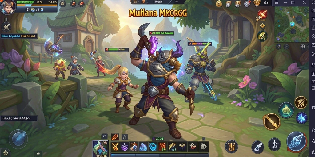 Tampilan gameplay D73 yang menampilkan aksi seru dan grafis menawan.