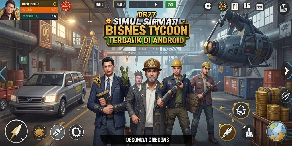Gameplay seru IDR77 dalam membangun kerajaan bisnis.