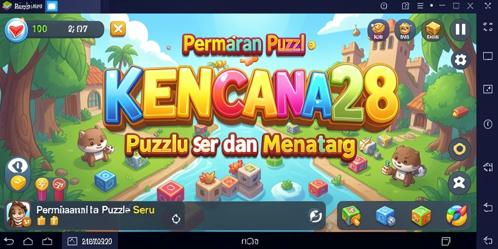 Tampilan gameplay KENCANA28 yang menarik dan penuh tantangan.