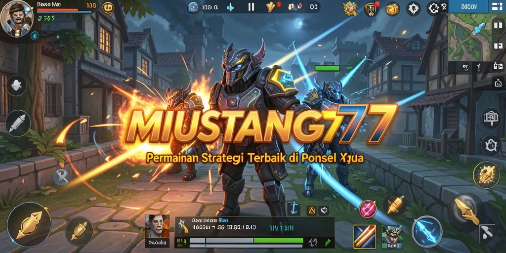 Tampilan menarik dari gameplay strategi MUSTANG77 yang mendebarkan.
