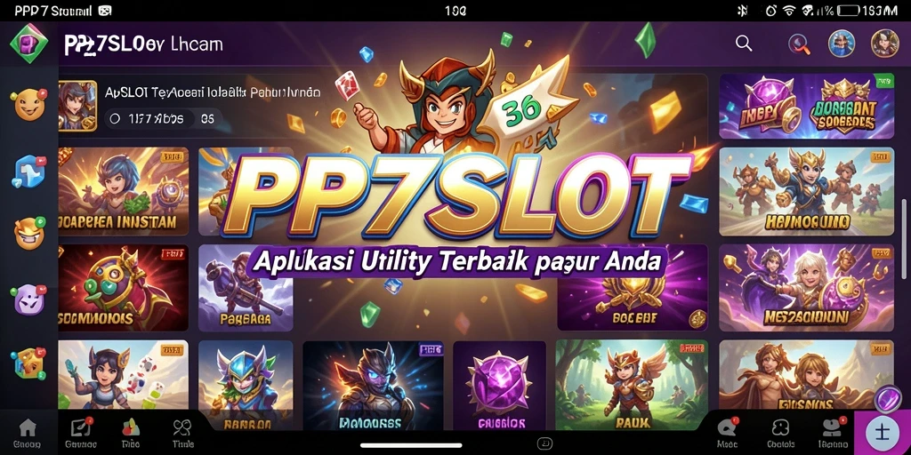 Tampilan antarmuka PP7SLOT yang sederhana dan efisien untuk kegiatan sehari-hari.