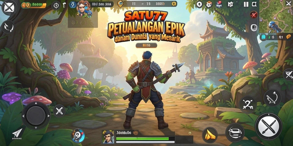 Tampilkan gameplay menarik dan petualangan menantang di SATU77.