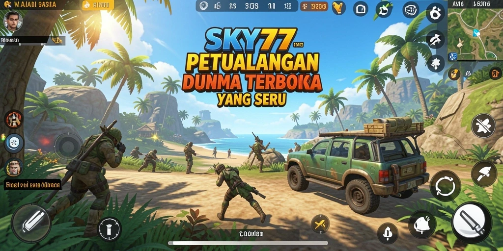 Gameplay seru dalam dunia terbuka penuh petualangan.